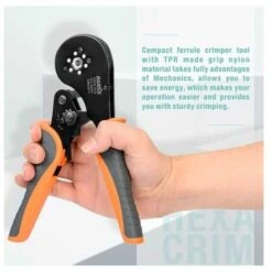 Strumenti Crimpatura A Cricchetto Esagonale Per Puntalini 0,5-16,0 Mmq -ProSald Italia 40029862 4