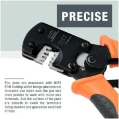 Pinza A Crimpare Per Micro Terminali 0,03-0,52 Mmq 32-20 AWG -ProSald Italia 40029916 4