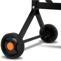 EBERTH Betoniera Cemento, Impastatrice Cemento, Betoniera Piccola 65 Litri, Tamburo E Pignone Acciaio, Betoniera Elettrica 230V, Motore 220W, 2 Ruote, Impastatrice Per Cemento, Maniglia Riparabile -ProSald Italia 4104761 5