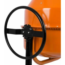 EBERTH Betoniera Cemento, Impastatrice Cemento, Betoniera 160 Litri, Tamburo E Pignone Acciaio, Betoniera Elettrica 230V, Motore 650W, 2 Ruote Trasporto, Impastatrice Per Cemento, Volantino Riparabile -ProSald Italia 4177883 3