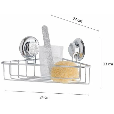 Compactor Bestlock - Mensola Ad Angolo A Griglia, Cromo RAN7799 4 Compactor Bestlock - Mensola Ad Angolo A Griglia, Cromo RAN7799 - immagine 2