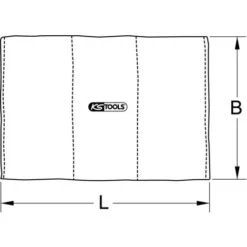 KS TOOLS Tenda P.saldatura,senza Amianto,temperatura Max.700°C,330x500mm 11 KS TOOLS Tenda P.saldatura,senza Amianto,temperatura Max.700°C,330x500mm -ProSald Italia 42593668 5