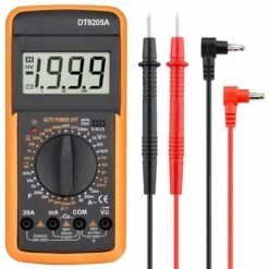 Tester Multimetro Digitale Misuratore Con Puntali Misuratore Corrente DT9205A -ProSald Italia 4271972 4
