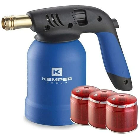 Kemper KE2019 Lampada Per Saldare Tornado + 1 Cartucce Gr.190 5 Kemper KE2019 Lampada Per Saldare Tornado + 1 Cartucce Gr.190 - immagine 3