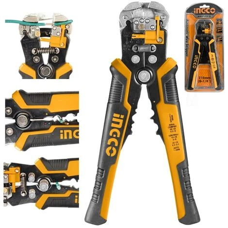 Pinza Spellafili Automatica - Ingco HWSP102418 3 Pinza Spellafili Automatica - Ingco HWSP102418
