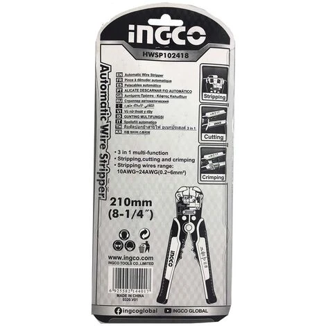 Pinza Spellafili Automatica - Ingco HWSP102418 5 Pinza Spellafili Automatica - Ingco HWSP102418 - immagine 3