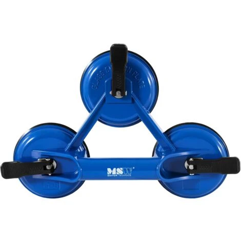 MSW Ventosa Per Vetro Professionale - 150 Kg - 3 Bracci - 2 Pezzi 6 MSW Ventosa Per Vetro Professionale - 150 Kg - 3 Bracci - 2 Pezzi - immagine 4