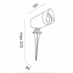 Lampada Picchetto Gea Led Mercury Ges742 Lampada Terra Alluminio 9 Lampada Picchetto Gea Led Mercury Ges742 Lampada Terra Alluminio -ProSald Italia 45961071 3