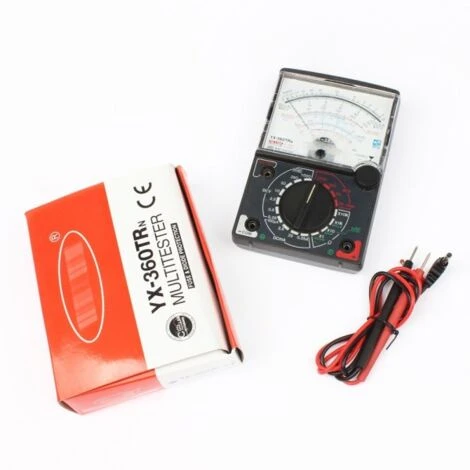Trade Shop - Misuratore Analogico Portatile Voltmetro Amperometro Ohmmetro Yx-360trn 5 Trade Shop - Misuratore Analogico Portatile Voltmetro Amperometro Ohmmetro Yx-360trn - immagine 3