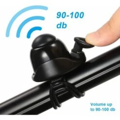 Kueatily Pezzi Campanello Per Bicicletta Campanello Per Bicicletta Campanello Per Bicicletta Regolabile Campanello Per Bicicletta In Alluminio Corno Con Suono Forte Mini Campanello Per Bicicletta Per -ProSald Italia 47437824 4