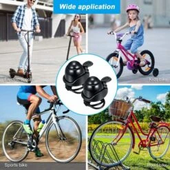 Kueatily Pezzi Campanello Per Bicicletta Campanello Per Bicicletta Campanello Per Bicicletta Regolabile Campanello Per Bicicletta In Alluminio Corno Con Suono Forte Mini Campanello Per Bicicletta Per -ProSald Italia 47437824 5