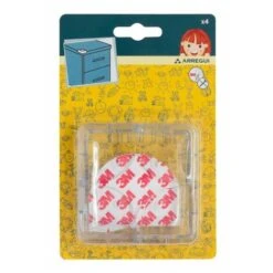 Paraspigoli Proteggi Spigoli Angoli Di Mobili Per Bambini Trasparenti 4 Pz -ProSald Italia 49283904 5