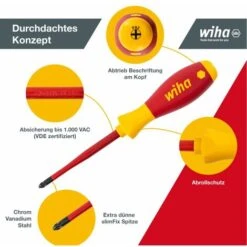 WIHA Set Di Cacciaviti SlimFix VDE - Softf A 6 Pezzi 9 WIHA Set Di Cacciaviti SlimFix VDE - Softf A 6 Pezzi -ProSald Italia 50999020 4