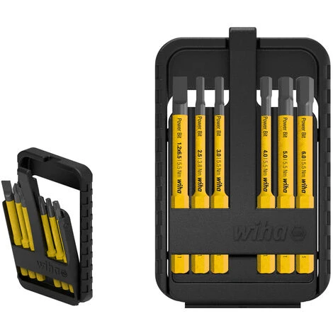 WIHA Bit Set Power Slim Bit Electric 6tlg. 3 WIHA Bit Set Power Slim Bit Electric 6tlg.