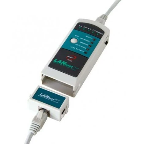 Lan Test Tester Palmare Qubix 2040039-per Verifica Connessioni Su Cavi 3 Lan Test Tester Palmare Qubix 2040039-per Verifica Connessioni Su Cavi