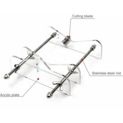 Utensile Da Taglio Per Bottiglie Di Vetro Professionale, Vino, Birra, Taglierina Per Bottiglie Di Vetro Per Varie Dimensioni E Forme, Materiale Acrilico E Metallico (blu) -ProSald Italia 52009063 3