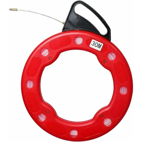 LangRay Elettricista Filo Estrattore Filo In Fibra Di Vetro Tirando Ago Ø 4mm 30M 6 LangRay Elettricista Filo Estrattore Filo In Fibra Di Vetro Tirando Ago Ø 4mm 30M - immagine 4
