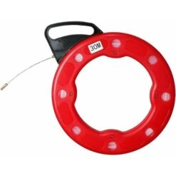 LangRay Elettricista Filo Estrattore Filo In Fibra Di Vetro Tirando Ago Ø 4mm 30M 11 LangRay Elettricista Filo Estrattore Filo In Fibra Di Vetro Tirando Ago Ø 4mm 30M -ProSald Italia 52015520 5