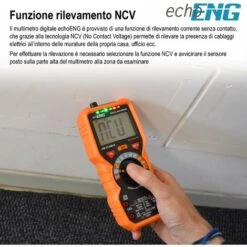 Multimetro Digitale 6000Counts 600V CAT IV E 1000V CAT III - EchoENG SM 53 DM19 -ProSald Italia 53336588 5