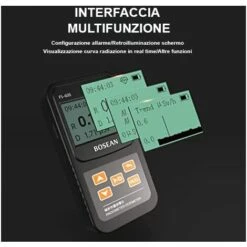 Contatore Geiger Preciso E Affidabile - Rileva Radiazioni Con Semplicità Per Uso Domestico E Professionale -ProSald Italia 54022017 2