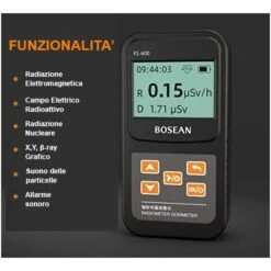 Contatore Geiger Preciso E Affidabile - Rileva Radiazioni Con Semplicità Per Uso Domestico E Professionale -ProSald Italia 54022017 3