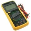 MULTIMETRO DIGITALE TESTER VOLT AMPERE CON CAVI PUNTALI GUSCIO DISPLAY DT 9205A -ProSald Italia 54640111 1