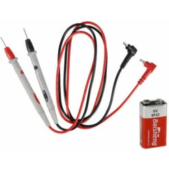 Multimetro Digitale Tester Con Puntali Elettronico Con Display LCD Misuratore Tensione 58L -ProSald Italia 55068959 3