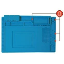 Velleman SILICONE SOLDERING MAT - 450 X 300 Mm -ProSald Italia 56850582 5