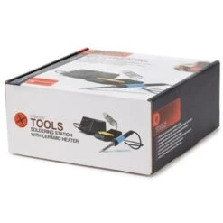 Velleman STAZIONE DI SALDATURA CON RISCALDATORE IN CERAMICA - 48 W - 150-420 °C -ProSald Italia 57023102 2