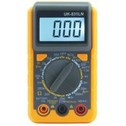 Tester Multimetro Digitale 20A Display Lcd Con Puntali UK-831LN -ProSald Italia 5878246 3