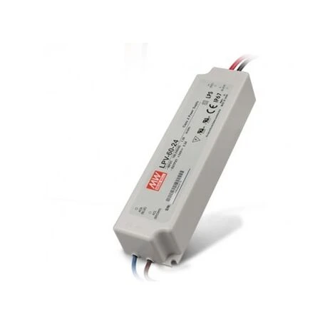 Alimentatore Trasformatore Impermeabile AC DC 24 V Mean Well 60 W 2.5 A LPV-60-24 IP 67 3 Alimentatore Trasformatore Impermeabile AC DC 24 V Mean Well 60 W 2.5 A LPV-60-24 IP 67