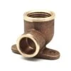 GOMITO BRONZO F. CON 2 FLANGE A SALDARE 1/2 X 14 FRABO -ProSald Italia 60617038 1
