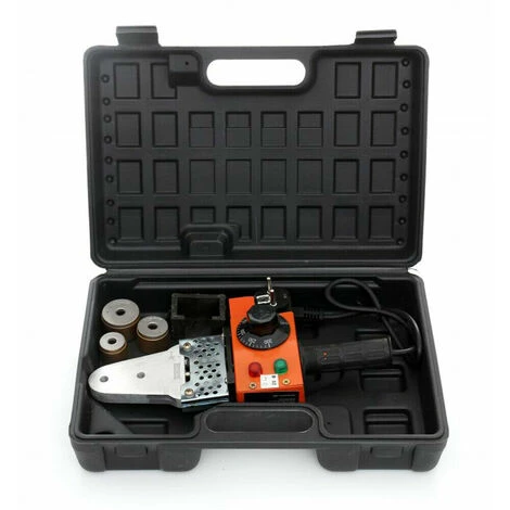 POLIFUSORE SALDATORE 1300W 3 MATRICI PER SALDATURA TUBI POLIPROPILENE 20 25 32 5 POLIFUSORE SALDATORE 1300W 3 MATRICI PER SALDATURA TUBI POLIPROPILENE 20 25 32 - immagine 3