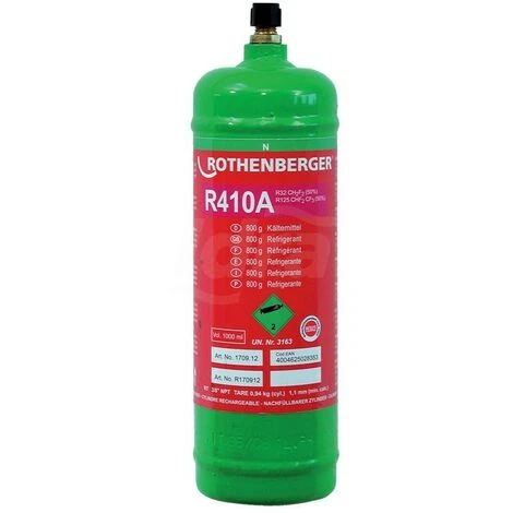 Rothenberger Bombola 1Lt X Gas R410A (VENDUTO SOLAMENTE DIETRO INVIO DEL PATENTINO F-GAS) 170912 3 Rothenberger Bombola 1Lt X Gas R410A (VENDUTO SOLAMENTE DIETRO INVIO DEL PATENTINO F-GAS) 170912