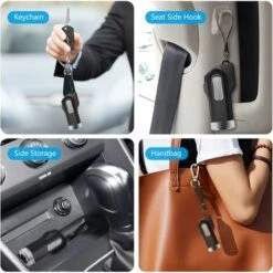 Rompivetro, 2 In 1 Interruttore Finestra Con Strumento Tagliacintura E Martello Di Soccorso Per Autobus, Nuovo Martello Di Emergenza Per Veicoli Finestrini Auto -ProSald Italia 63855204 5