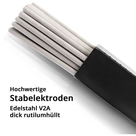Elettrodi A Barra STAHLWERK In Acciaio Inox E308L-16 Con Rivestimento Rutilico Spesso 4,0 X 350 Mm, MMA / ARC / E-Hand, V2A, Elevata Purezza Chimica, 2 Kg Inclusa Faretra / Scatola Di Stoccaggio 5 Elettrodi A Barra STAHLWERK In Acciaio Inox E308L-16 Con Rivestimento Rutilico Spesso 4,0 X 350 Mm, MMA / ARC / E-Hand, V2A, Elevata Purezza Chimica, 2 Kg Inclusa Faretra / Scatola Di Stoccaggio - immagine 3