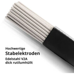 Elettrodi A Barra STAHLWERK In Acciaio Inox E308L-16 Con Rivestimento Rutilico Spesso 3,2 X 350 Mm, MMA / ARC / E-Hand, V2A, Elevata Purezza Chimica, 2 Kg Inclusa Faretra / Scatola Di Stoccaggio -ProSald Italia 64166876 3