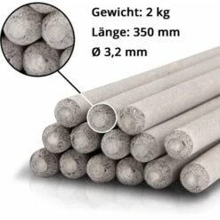 Elettrodi A Barra STAHLWERK In Acciaio Inox E308L-16 Con Rivestimento Rutilico Spesso 3,2 X 350 Mm, MMA / ARC / E-Hand, V2A, Elevata Purezza Chimica, 2 Kg Inclusa Faretra / Scatola Di Stoccaggio -ProSald Italia 64166876 5