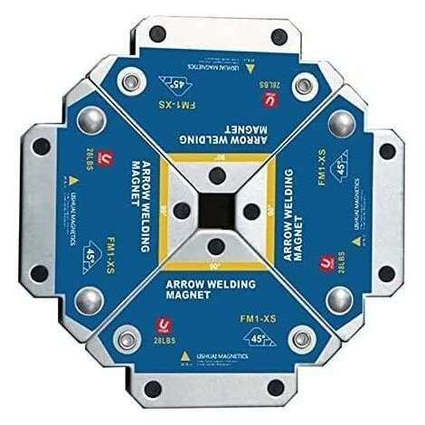 Squadra Magnetica Per Saldatura, 4pcs Squadra Posizionatore Magnetico Per Supporto Angolare 45 °,90 °,135 °,12.5 KG Squadra Magnetico Di Accessori Per Saldatura 3 Squadra Magnetica Per Saldatura, 4pcs Squadra Posizionatore Magnetico Per Supporto Angolare 45 °,90 °,135 °,12.5 KG Squadra Magnetico Di Accessori Per Saldatura