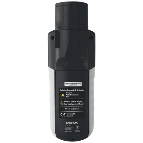 VOLTCRAFT RM-400 Contatore Geiger Radiazione: Alpha, Beta, Gamma, Röntgen Avvertimento Acustico, Incl. Software Analisi 5 VOLTCRAFT RM-400 Contatore Geiger Radiazione: Alpha, Beta, Gamma, Röntgen Avvertimento Acustico, Incl. Software Analisi - immagine 3
