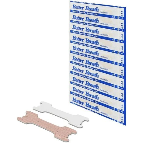 Grandi Cerotti Nasali X100 Strisce Nasali Per Smettere Di Russare E Aiutarti A Respirare Direttamente Attraverso Il Naso Tappo Antirussamento In Gesso Nasale Di Alta Qualità Che Supporta L'apnea Nott 4 Grandi Cerotti Nasali X100 Strisce Nasali Per Smettere Di Russare E Aiutarti A Respirare Direttamente Attraverso Il Naso Tappo Antirussamento In Gesso Nasale Di Alta Qualità Che Supporta L'apnea Nott - immagine 2