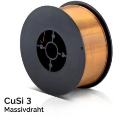STAHLWERK MIG MAG CuSi3 Filo Per Saldatura 1,0 Mm 1 Kg Rotolo Di Filo Per Saldatura MIG A Base Di Rame Per Rame Ottone Acciaio Inox E Lamiere Di Acciaio Galvanizzato/elettrolizzato 1,5 Mm -ProSald Italia 66652055 2