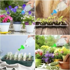 LTS FAFA 4 Pezzi Tappo Di Bottiglia Sprinkler, Irrigatore Tappo Di Bottiglia, Mini Irrigatore Per Bottiglie, Testa Di Irrigatore Per Annaffiatoio Bonsai Per Annaffiatoio Interno, Piantine, Piante E Gi -ProSald Italia 67411359 5