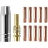 20 Pezzi Punte Di Contatto Per Ugelli Di Saldatura Set Di Parti Di Saldatura Accessorio Consumabile MB15ak Saldatore -ProSald Italia 67912001 1