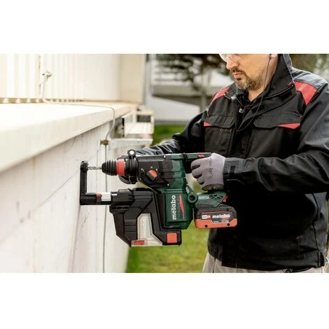 Martello Combinato A Batteria SDS-Plus Metabo KH 18 LTX BL 28 Q 18 V 4 Martello Combinato A Batteria SDS-Plus Metabo KH 18 LTX BL 28 Q 18 V - immagine 2