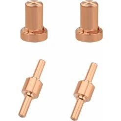 40 PZ PT31 Torcia Taglierina Al Plasma Materiali Di Consumo Per PT-31 LG-40 Torcia CUT-40 Cut50 Taglio Al Plasma Torcia Pistola Di Taglio Al Plasma Punta Ugello Elettrodo Al Plasma -ProSald Italia 69716187 4