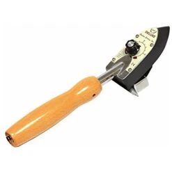 CMT DET-004 Ferro 230V Per Bordatura/Impiallacciatura Pannelli, 230 V, Nero