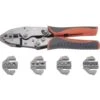 TOOLCRAFT PZ-506 430461 Kit Pinza Crimpatrice 6 Parti Capocorda Isolato, Capocorda Chiuso Non Isolato, Terminale Aperto -ProSald Italia 7070394 1