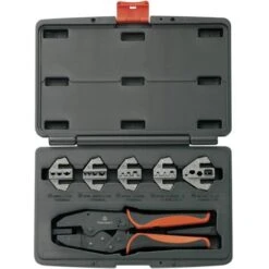 TOOLCRAFT PZ-506 430461 Kit Pinza Crimpatrice 6 Parti Capocorda Isolato, Capocorda Chiuso Non Isolato, Terminale Aperto -ProSald Italia 7070394 2