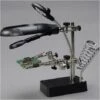 Stazione Di Saldatura Di Terza Mano Supporto Per Lente D'ingrandimento A 5 LED Con Morsetto Per Modellazione Di Riparazione Di Saldatura - Nero 1 Stazione Di Saldatura Di Terza Mano Supporto Per Lente D'ingrandimento A 5 LED Con Morsetto Per Modellazione Di Riparazione Di Saldatura - Nero -ProSald Italia 70835483 1
